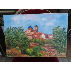 Средна картина масло на платно Испания - 3800 - КА56